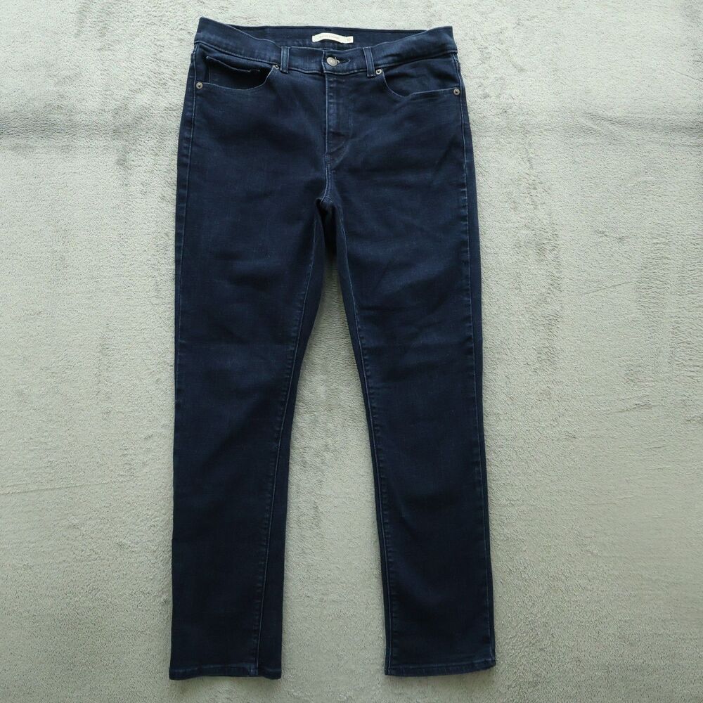 Levi's Jeans Women's Size 10M Blue Mid-Rise Classic Straight Denim 29" Inseam
